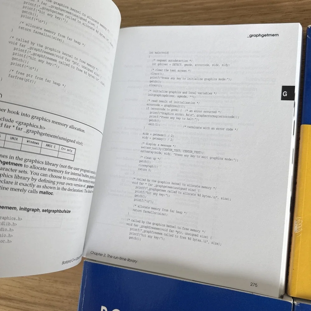 Lot Of 4 Borland C++ 3.0 User Guides Programmer's Library Reference Tools Guide